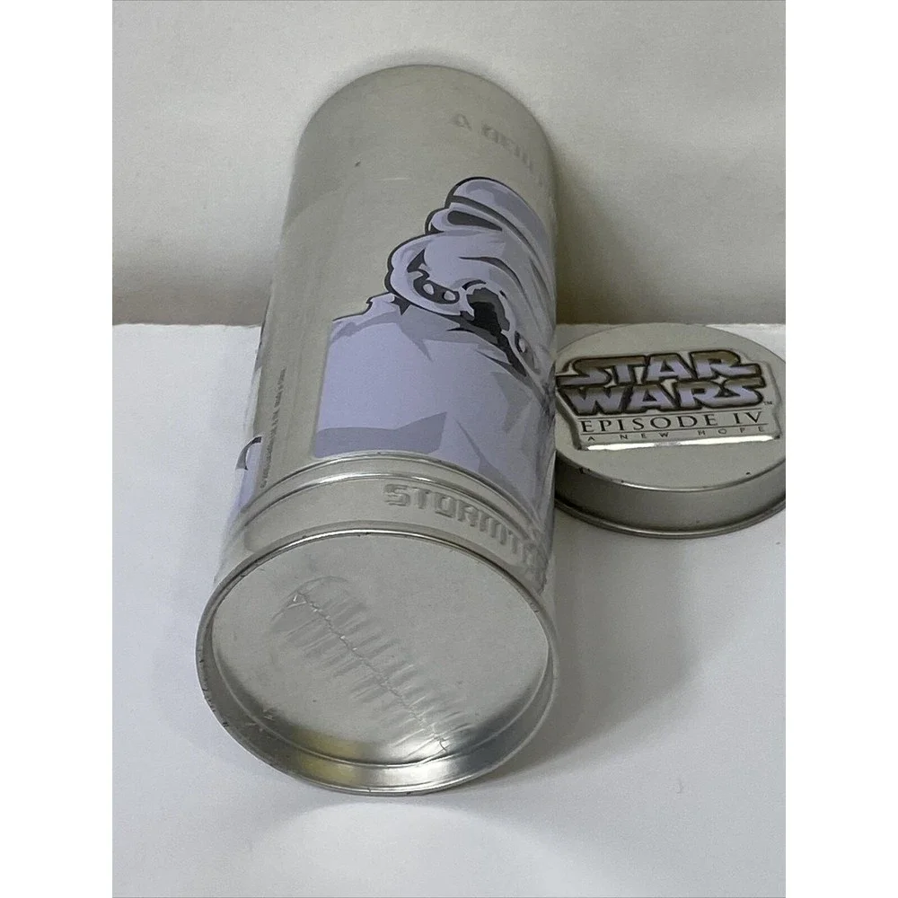 Star Wars Collector Tin Cans Set of 4 Darth Maul Obi-Wan Luke Skywalker Watch